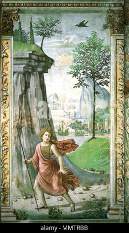 L'Italien : San Giovanni Battista nel deserto Saint Jean Baptiste dans le désert. Entre 1486 et 1490. Domenico Ghirlandaio (1448-1494) Nom de naissance Autres noms : Domenico Di Tommaso Bigordi Currado Bigordi ; Domenico Domenico Ghirlandajo ; ; Domenico Grilleandajo peintre italien Description Date de naissance/décès 1449 11 janvier 1494 Lieu de naissance/décès Florence Florence lieu de travail San Gimignano (1475), Rome (1475), Florence, Rome (1477-1478), (1479), Settimo Lucca (1479), Florence (1480), le Poltava (1480-1481), Rome (1481), San Gimignano (1482), Florence (1482-1492), Pise repro Banque D'Images