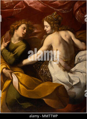 English : T Joseph et la femme de Potiphar . circa 1640. Carlo Francesco Nuvolone - Joseph et la femme de Potiphar Banque D'Images