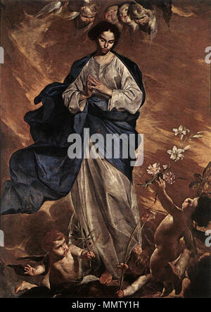 La Sainte Vierge. 1650. La Sainte Vierge Cavallino Banque D'Images