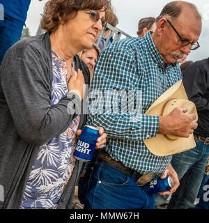 22 juillet 2017 - COLORADO NORWOOD Rodeo, bassin de San Miguel San Miguel County Fairgrounds Banque D'Images