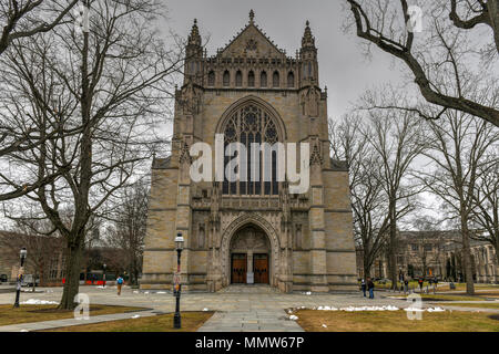 La chapelle de l'Université de Princeton, le campus principal de l'université de Princeton, New Jersey, United States Banque D'Images