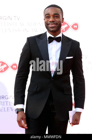 Ore Oduba assistant à la Vierge PLAT British Academy Television Awards 2018 s'est tenue au Royal Festival Hall, Southbank Centre, Londres. Banque D'Images