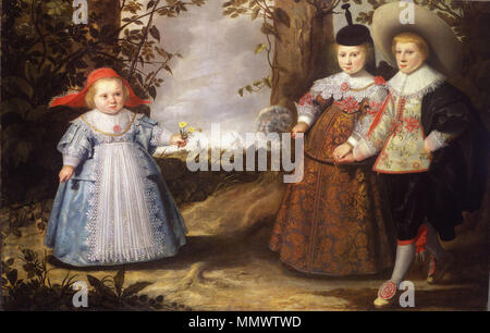 Trois enfants dans un paysage. 1635. Jacob Gerritsz. Cuyp 002 Banque D'Images