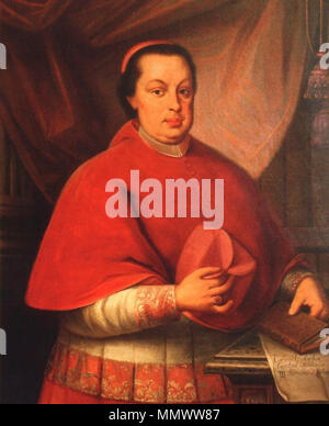 . Anglais : Dom Francisco de Saldanha da Gama (1723-1776), Cardinal-Patriarch de Lisbonne. Português : D. Francisco de Saldanha da Gama (1723-1776), Cardeal-Patriarca de Lisboa. D. Francisco de Saldanha da Gama (1723-1776) Banque D'Images