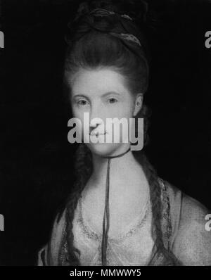 Anne Seymour Damer (née Conway) par Sir Joshua Reynolds Banque D'Images