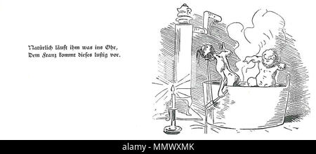 . Illustration de Wilhelm Busch's story 'Das bad am Samstagabend' . Février 2008. Wilhelm Busch (1832-1908) Allemand Description dessinateur, peintre et poète Date de naissance/décès 15 Avril 1832 9 janvier 1908 Lieu de naissance/décès Wiedensahl Mechtshausen lieu de travail Munich, Francfort, Wiedensahl contrôle d'autorité : Q109540 : VIAF ?22139423 ISNI : ?0000 0001 0877 704X ULAN : ?500026717 RCAC : ?n79133995 35024197 NLA : ?Das Bad am Samstagabend WorldCat 06 Banque D'Images