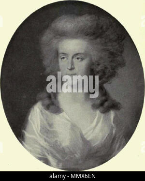 . L'Anglais : Sophia Frederika Wilhelmina de Prusse (1751-1820) la peinture hollandaise au 19ème siècle - Tischbein - Princesse Wilhelmine de Prusse Banque D'Images