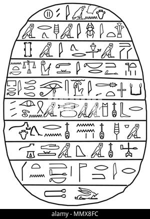 Anonyme 42,380 (égyptien). Scarabée de coeur 'Bak-en-Djehuti, 1186-718 av. des grauwackes, gris-vert.. Walters Art Museum (42,380) : acquis par Henry Walters, 1911. - Égyptien Scarabée de coeur Bak-en-Djehuti - Walters 42380 - Impression (2) Banque D'Images