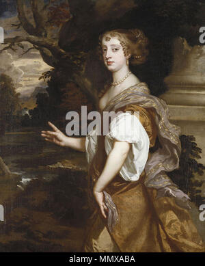 . Anglais : Lady Elizabeth Wriothesley, plus tard Comtesse de Northumberland, plus tard Comtesse de Montagu (1646-90), mère de Lady Elizabeth Percy, comtesse d'Ogle Portrait de Lady Elizabeth Wriothesley. vers 1665. Wriothesley Elizabeth, comtesse de Northumberland Banque D'Images