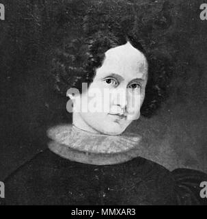 . Portrait de Charlotte Grimm, la soeur de l'artiste Ludwig Emil Grimm Grimm Lotte peinture à l'huile Banque D'Images