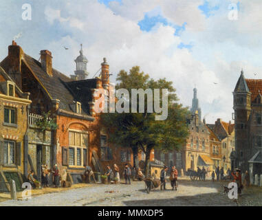 . Chiffres de la rues ensoleillées d'une ville néerlandaise . avant 1898. Adrianus Eversen (1818-1897) Noms alternatifs Adriaan Eversen Description peintre et dessinateur Date de naissance/Décès 13 Janvier 1818 1 décembre 1897 Lieu de naissance/décès Amsterdam Delft période travail circa 1833-1897 lieu d'Amsterdam (....-1889), Rotterdam (1889-....), Harderwijk contrôle d'autorité : Q1840555 : VIAF ?95849020 ISNI : ?0000 0001 1690 5048 ULAN : ?500027116 RCAC : ?non ?1434738912011032249 GND : Adrianus Eversen WorldCat - Figures dans les rues ensoleillées de la ville néerlandaise Banque D'Images