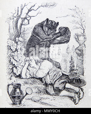 . English : J.J. Grandville. Illustrations des Fables de La Fontaine. 1838-1840. . 11 octobre 2012, 16:15:46. Jean Ignace Isidore Gérard Grandville Jean-Jacques Grandville, Autres noms Jean Ignace Isidore Gérard, J.J. Grandville, Grandville caricaturiste français Description, illustrateur et peintre Date de naissance/décès 13 Septembre 1803 / 1803 17 mars 1847 / 1847 Lieu de naissance/décès Nancy Vanves lieu de travail Paris (1823 - 1847) le contrôle d'autorité : Q744442 : VIAF ?9846982 ?ISNI : 0000 0001 2120 0923 ULAN : ?500029535 RCAC : ?n50037075 NLA : ?36571455 8-10 WorldCat-es farines-et-lama Banque D'Images