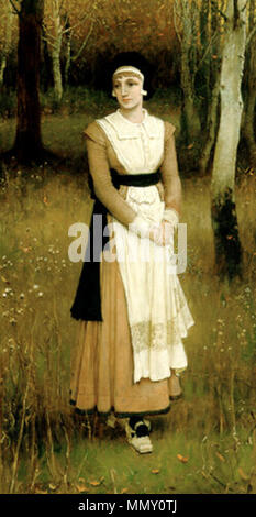 . Rose Standish . 1891. George Henry Boughton (1833-1905) Description peintre, illustrateur anglo-américain et écrivain Date de naissance/décès 1834 5 janvier 1905 Lieu de naissance/décès Norwich, Norfolk Londres contrôle d'autorité : Q2573180 : VIAF ?227730597 ?ISNI : 0000 0000 8055 2702 ULAN : ?500006925 RCAC : ?n79104209 NLA : ?35966003 WorldCat George Henry Boughton - Rose Standish Banque D'Images