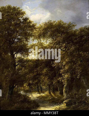 Paysage boisé. deuxième moitié de 17ème siècle. Gillis Rombouts - Paysage - WGA20016 Banque D'Images