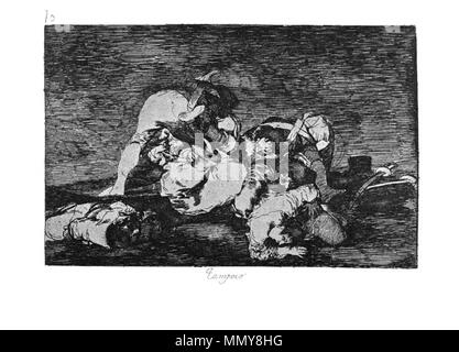 . Los Desatres de la Guerra est un ensemble de 80 gravures aquatintes créé par Francisco Goya dans les années 1810. 10 : Plaque Tampoco (ni ces ) . 1810s. Francisco Goya (1746-1828) Noms alternatifs Francisco Goya Lucientes, Francisco de Goya y Lucientes, Francisco José Goya Lucientes Description l'espagnol, peintre, graveur, lithographe, graveur et aquafortiste Date de naissance/décès 30 Mars 1746 16 avril 1828 Lieu de naissance/décès Fuendetodos Bordeaux lieu de travail Madrid, Saragosse, Bordeaux contrôle d'autorité : Q5432 : VIAF ?54343141 ISNI : ?0000 0001 2280 1608 ULAN : ?500118936 RCAC : ?n NLA79003363 Banque D'Images