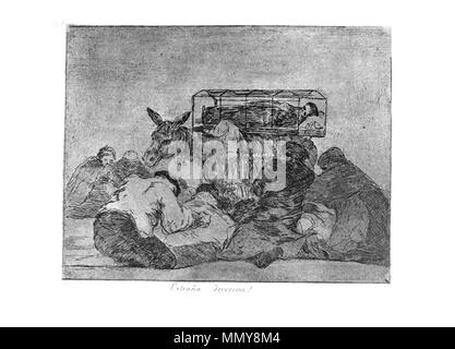 . 66 Plaque Los Desatres de la Guerra est un ensemble de 80 gravures aquatintes créé par Francisco Goya dans les années 1810. Espagnol : Extraña devocion ! Dévotion étrange !. 1810s. Francisco Goya (1746-1828) Noms alternatifs Francisco Goya Lucientes, Francisco de Goya y Lucientes, Francisco José Goya Lucientes Description l'espagnol, peintre, graveur, lithographe, graveur et aquafortiste Date de naissance/décès 30 Mars 1746 16 avril 1828 Lieu de naissance/décès Fuendetodos Bordeaux lieu de travail Madrid, Saragosse, Bordeaux contrôle d'autorité : Q5432 : VIAF ?54343141 ISNI : ?0000 0001 2280 1608 ULAN : ?500118936 Banque D'Images