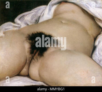 L'origine du monde. 1866. Gustave Courbet - l'origine du monde - WGA05503 Banque D'Images