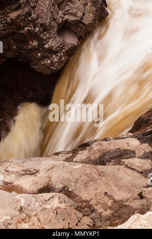 Temperance River Falls Banque D'Images