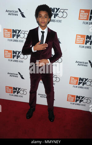 NEW YORK, NY - 07 OCTOBRE : Jaden Michael assiste à la 55e Festival du Film de New York 'émerveillé' premiere à l'Alice Tully Hall le 7 octobre 2017 à New York. People : Jaden Michael Banque D'Images