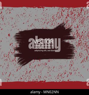 Style Grunge background avec mouchetures sang Halloween Illustration de Vecteur