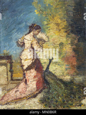 . English : Femme au Paon . en 1886. Adolphe Joseph Thomas Monticelli (1824-1886) peintre français Description Date de naissance/décès 14 Octobre 1824 29 juin 1886 Lieu de naissance/décès lieu de travail Marseille Marseille Marseille, Paris contrôle d'autorité : Q1152965 : VIAF ?49233521 ISNI : ?0000 0000 8127 234X ULAN : ?500000984 RCAC : ?n50005794 GND : ?119063573 Adolphe Joseph Thomas Monticelli WorldCat Femme au Paon Banque D'Images