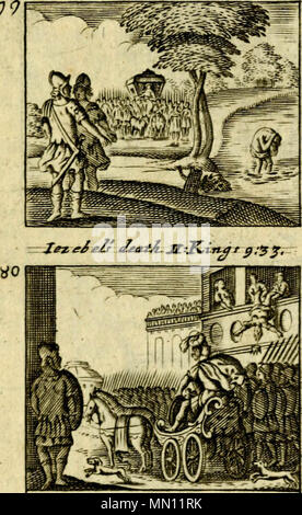 A compendious histoire de l'Ancien et du Nouveau Testament, : extrait de la Sainte Bible.  : Et adaptés à toutes les capacités.  : Dans laquelle, le lecteur peut être activée, dans un facile, agréable, et rapide, pour devenir savant dans les Ecritures.  : Entrecoupé de réflexions appropriées.  : Et ornée de 120 coupes de cuivre curieux, vif représentant chaque histoire Banque D'Images