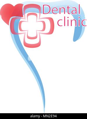 Logotype clinique dentaire Illustration de Vecteur