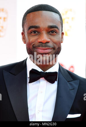 Ore Oduba assistant à la Vierge PLAT British Academy Television Awards 2018 s'est tenue au Royal Festival Hall, Southbank Centre, Londres. Banque D'Images