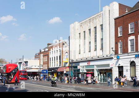 Brixton Road, Brixton, London Borough of Lambeth, Greater London, Angleterre, Royaume-Uni Banque D'Images