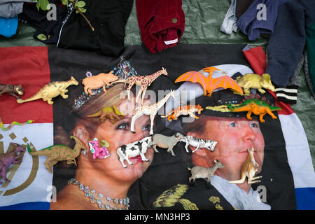 Célébration de la fête du Roi dans la ville d'Amsterdam Banque D'Images