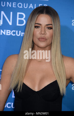 NEW YORK, NY - 15 MAI : Khloe Kardashian fréquente l'Upfront NBCUniversal 2017 au Radio City Music Hall le 15 mai 2017 dans la ville de New York. Khloe Kardashian personnes : Banque D'Images