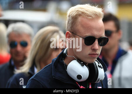 Barcelone, Espagne. 13 mai, Circuit de Barcelone, Barcelone, Espagne ; espagnol Grand Prix de Formule 1, dimanche ; Nikita Mazepin : Action Crédit Plus Sport Images/Alamy Live News Banque D'Images