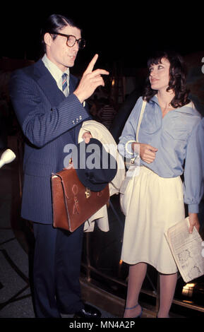 1977 - Los Angeles, Californie - Margot Kidder et Christopher Reeve. (Crédit Image : © Globe Photos/ZUMAPRESS.com) Banque D'Images