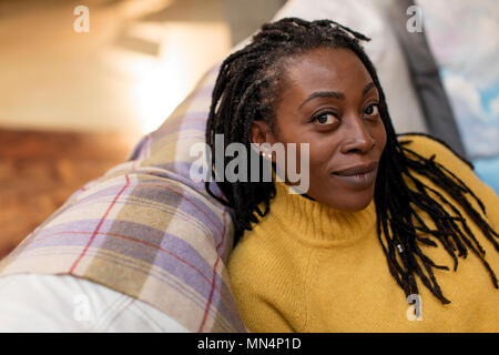 Confiant mature woman Portrait Banque D'Images