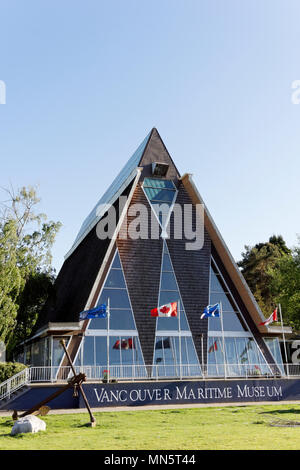 Musée maritime de Vancouver, Hadden Park, Vancouver, British Columbia, Canada Banque D'Images