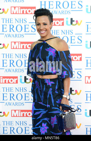 Dame Kelly Holmes assistant à la remise des prix à l'Héros du NHS London Hilton on Park Lane. Banque D'Images