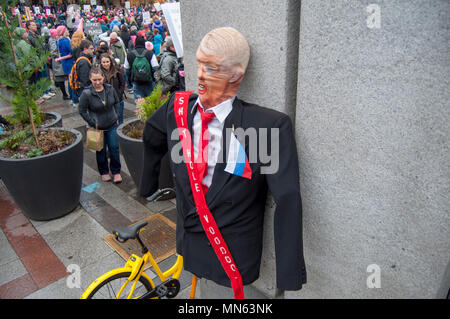 Donald Trump effigie Banque D'Images