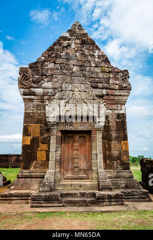 Vat Phou complexe religieux dans la province de Champasak, sud du Laos Banque D'Images