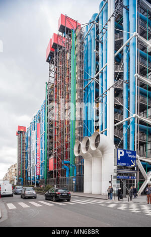 Centre Pompidou, Paris, France Banque D'Images