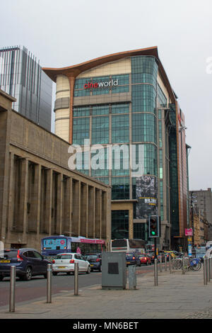 Cinéma le plus haut au monde (et le plus achalandé au Royaume-Uni), Cineworld Renfrew Street, Glasgow, Ecosse Banque D'Images