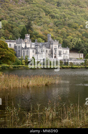 L'Abbaye de Kylemore dans le Connemara, Irlande Banque D'Images