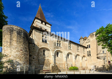 France, Lot, Haut Quercy, vallée de la Dordogne, Carennac, étiqueté Les Plus Beaux Villages de France (Les Plus Beaux Villages de France), Saint Pierre Banque D'Images