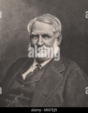 Sir George Ferguson Bowen. Le Queensland. L'Australie 1888 vieux ancien Banque D'Images