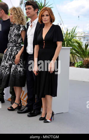 Roma, Italie. 15 mai, 2018. 71e Festival du Film de Cannes 2018, Photocall du film ''Euphorie' présenté : Isabella Ferrari : Crédit Photo Agency indépendante/Alamy Live News Banque D'Images