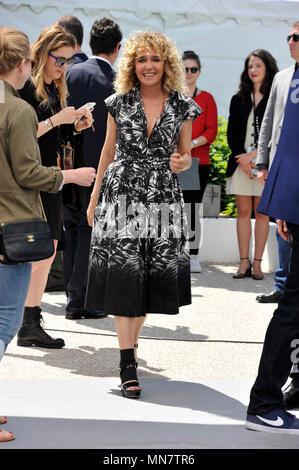 Roma, Italie. 15 mai, 2018. 71e Festival du Film de Cannes 2018, Photocall du film ''Euphorie' présenté : Valeria Golino : Crédit Photo Agency indépendante/Alamy Live News Banque D'Images