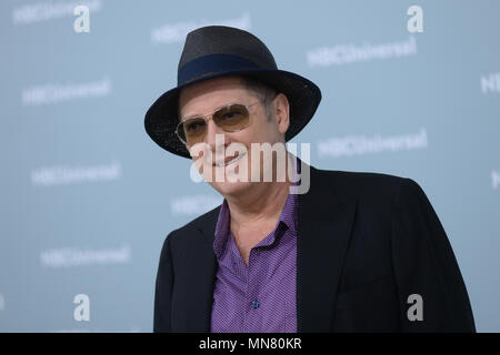 James Spader participe à la campagne d'upfront NBCUniversal inégalée au Radio City Music Hall le 14 mai 2018 à New York. Banque D'Images