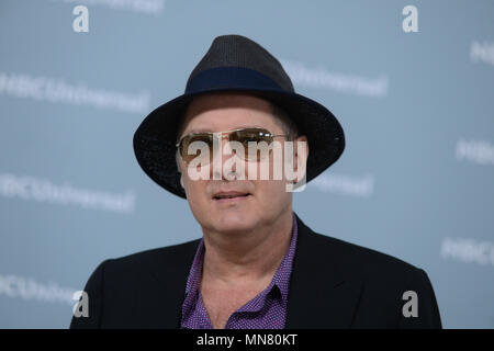 James Spader participe à la campagne d'upfront NBCUniversal inégalée au Radio City Music Hall le 14 mai 2018 à New York. Banque D'Images