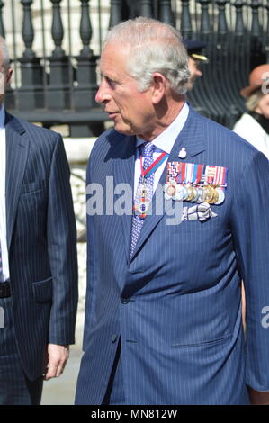 Londres, Royaume-Uni. Le 15 mai 2018. Prince de Galles et la duchesse de Cornouailles assister à Victoria et réception George Cross, Londres, UK Crédit : Mark Leishman/Alamy Live News Banque D'Images