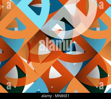 Couper des cercles de papier, mélange de mosaïque motif géométrique conception. Couper des cercles de papier, mélange de mosaïque motif géométrique conception. Modèle de présentation d'affaires ou de technologie, brochure ou dépliant, de mise en page ou de bannières web géométrique Illustration de Vecteur