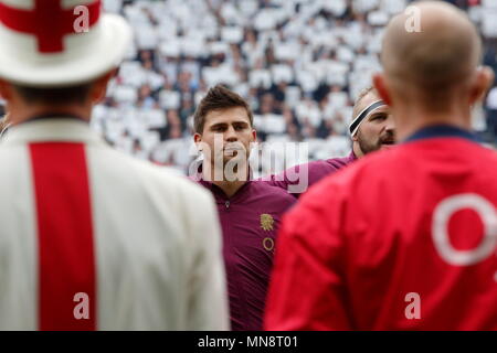 Ben Youngs l'Angleterre (Scrum-Half) au cours de la correspondance internationale QBE entre l'Angleterre v Irlande au stade de Twickenham. Londres, Angleterre Banque D'Images